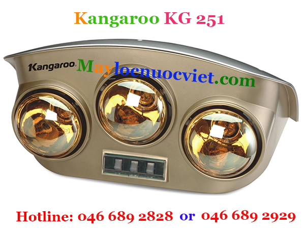 Đèn sưởi nhà tắm Kangaroo KG251