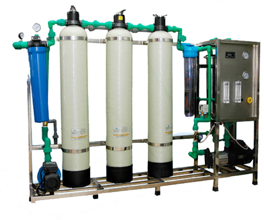 Dây chuyền lọc nước tinh khiết RO 125 lít/h Dây chuyền lọc nước tinh khiết RO 125 lít/h