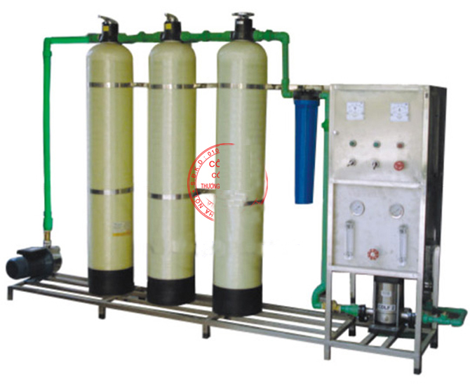 Dây chuyền lọc nước tinh khiết RO 500 lít/h 