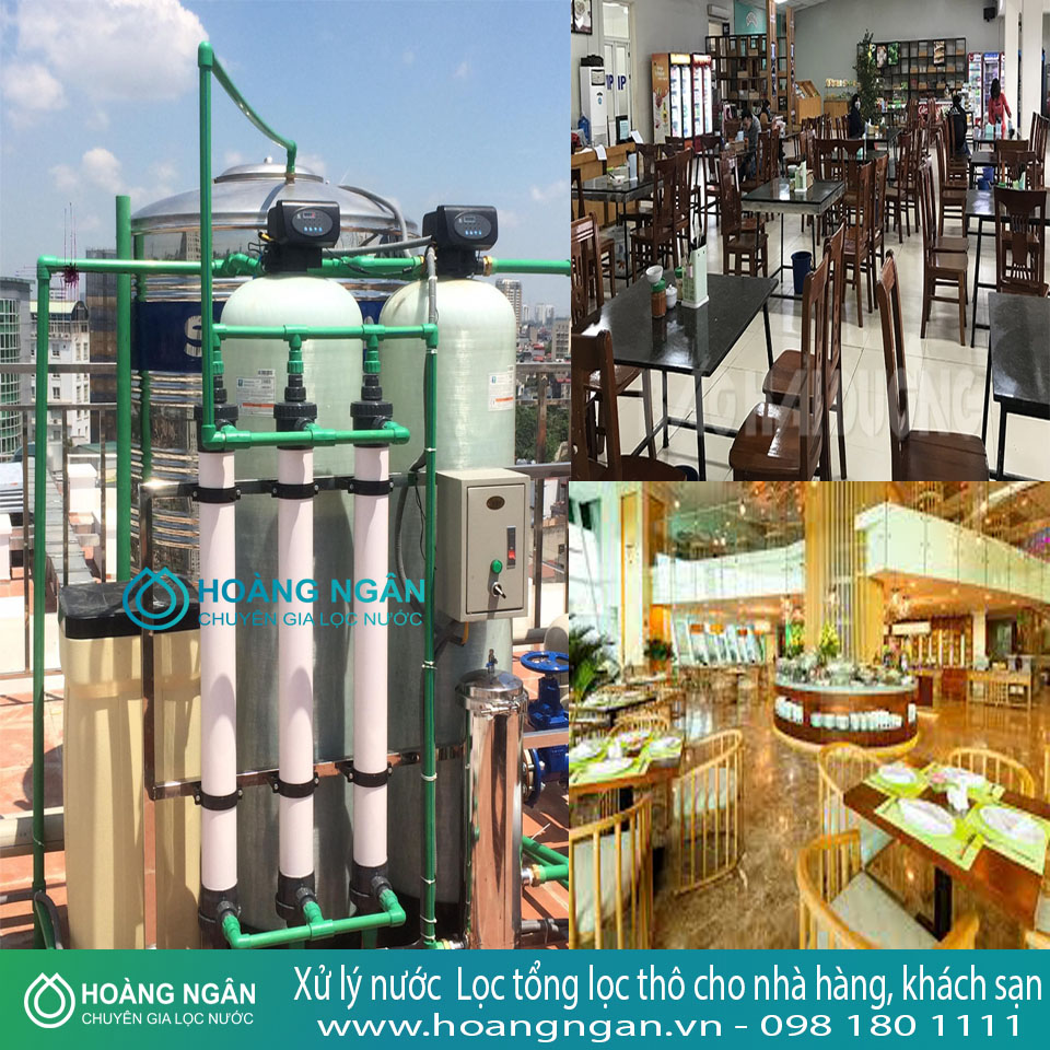 Hệ thống Lọc tổng lọc thô cho nhà hàng, khách sạn Hệ thống Lọc tổng lọc thô cho nhà hàng, khách sạn