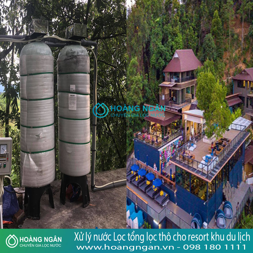 Hệ thống lọc tổng lọc thô cho resort khu du lịch Hệ thống lọc tổng lọc thô cho resort khu du lịch