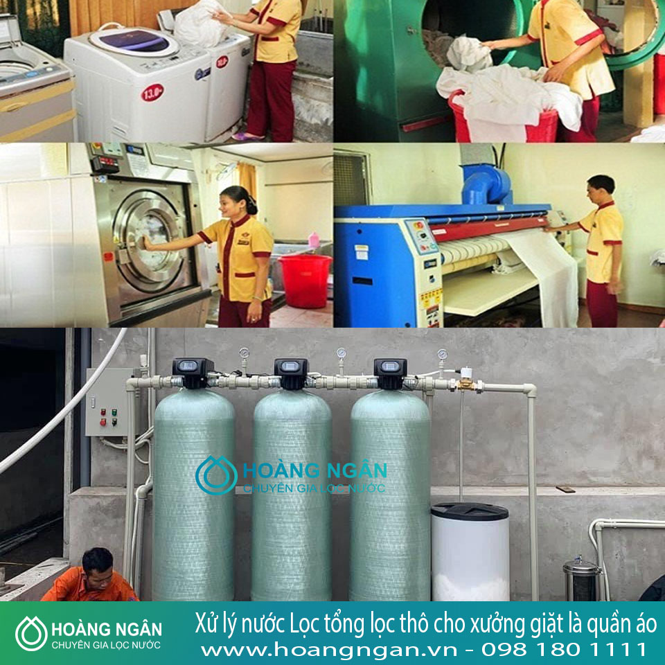 Hệ thống Lọc tổng lọc thô cho xưởng giặt là quần áo Hệ thống Lọc tổng lọc thô cho xưởng giặt là quần áo