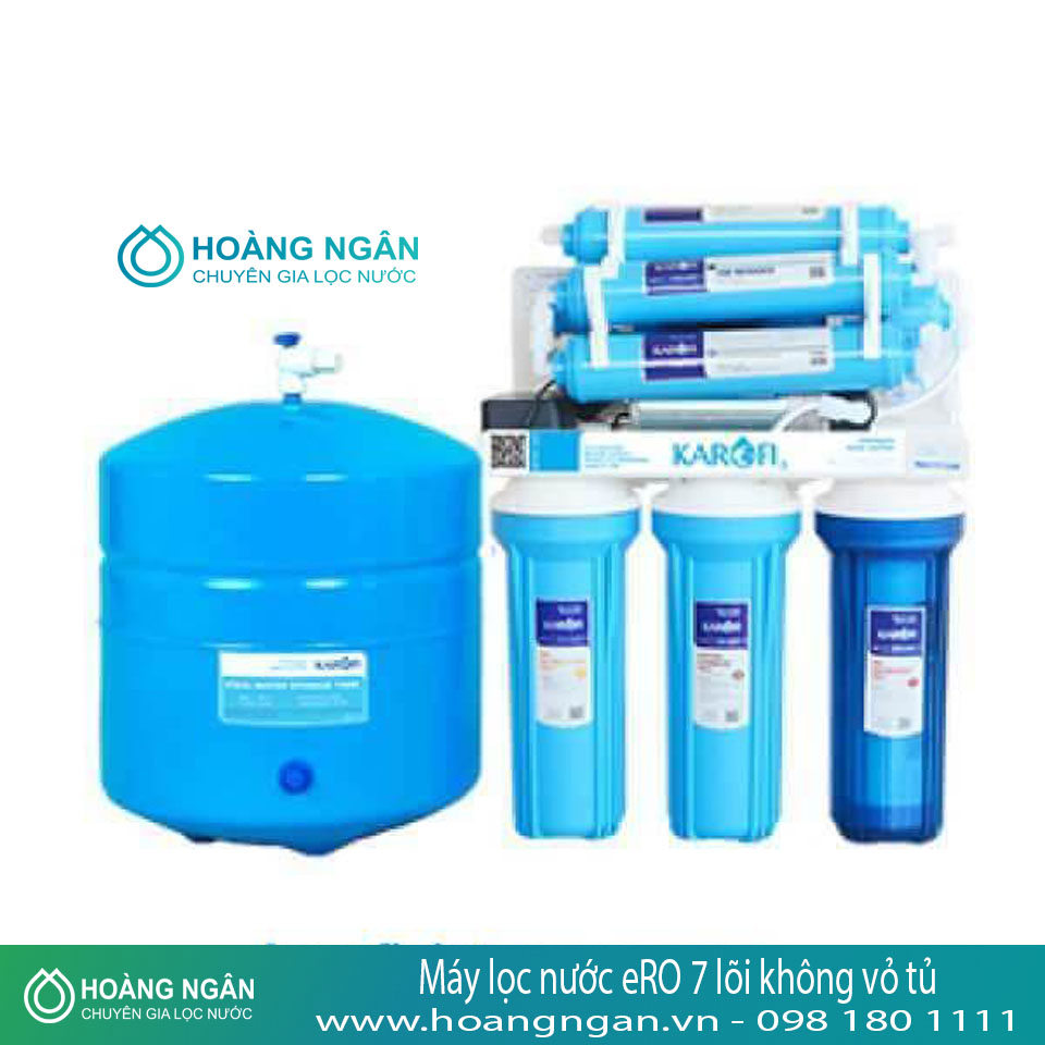 Máy lọc nước eRO 7 lõi không vỏ tủ Máy lọc nước eRO 7 lõi không vỏ tủ