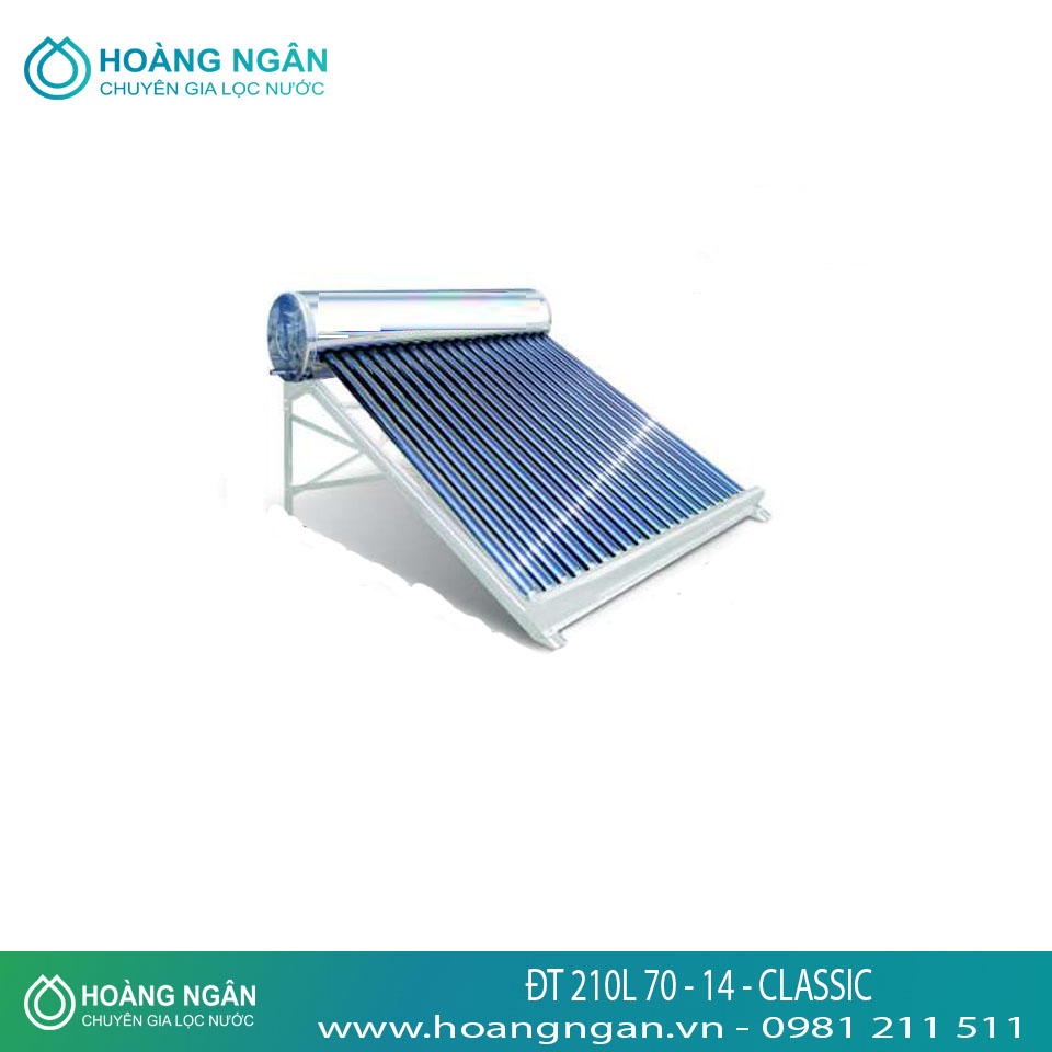 Máy nước nóng năng lượng mặt trời ĐT 210L 70 - 14 - CLASSIC Máy nước nóng năng lượng mặt trời ĐT 210L 70 - 14 - CLASSIC