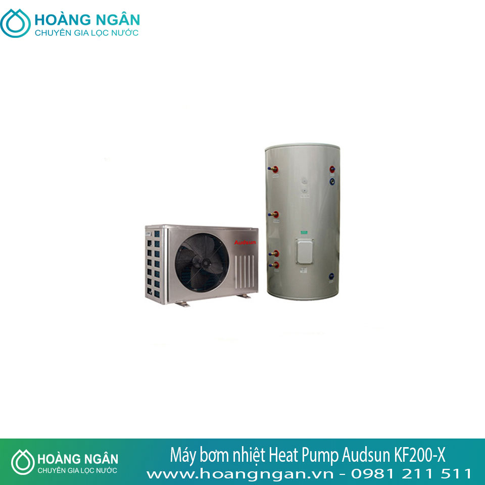 Máy bơm nhiệt Heat Pump Audsun KF200-X công suất 200l/h Máy bơm nhiệt Heat Pump Audsun KF200-X công suất 200l/h
