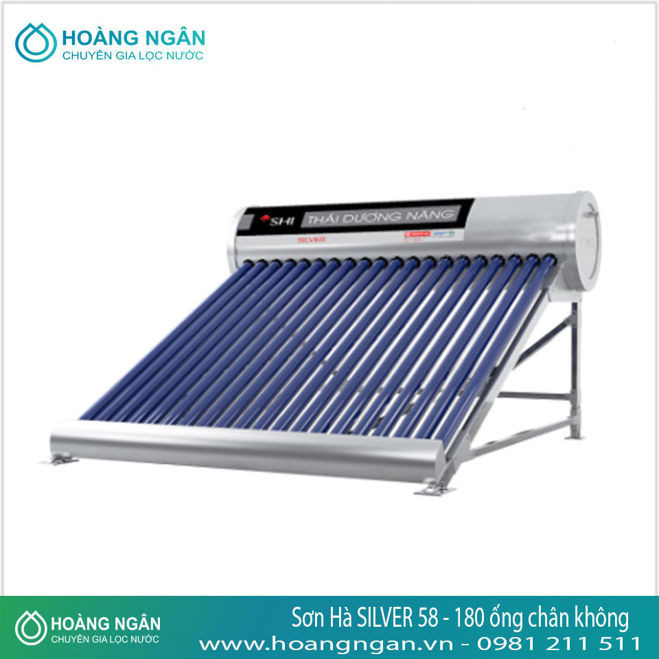 Thái dương năng Sơn Hà SILVER 58 - 180 ống chân không Thái dương năng Sơn Hà SILVER 58 - 180 ống chân không