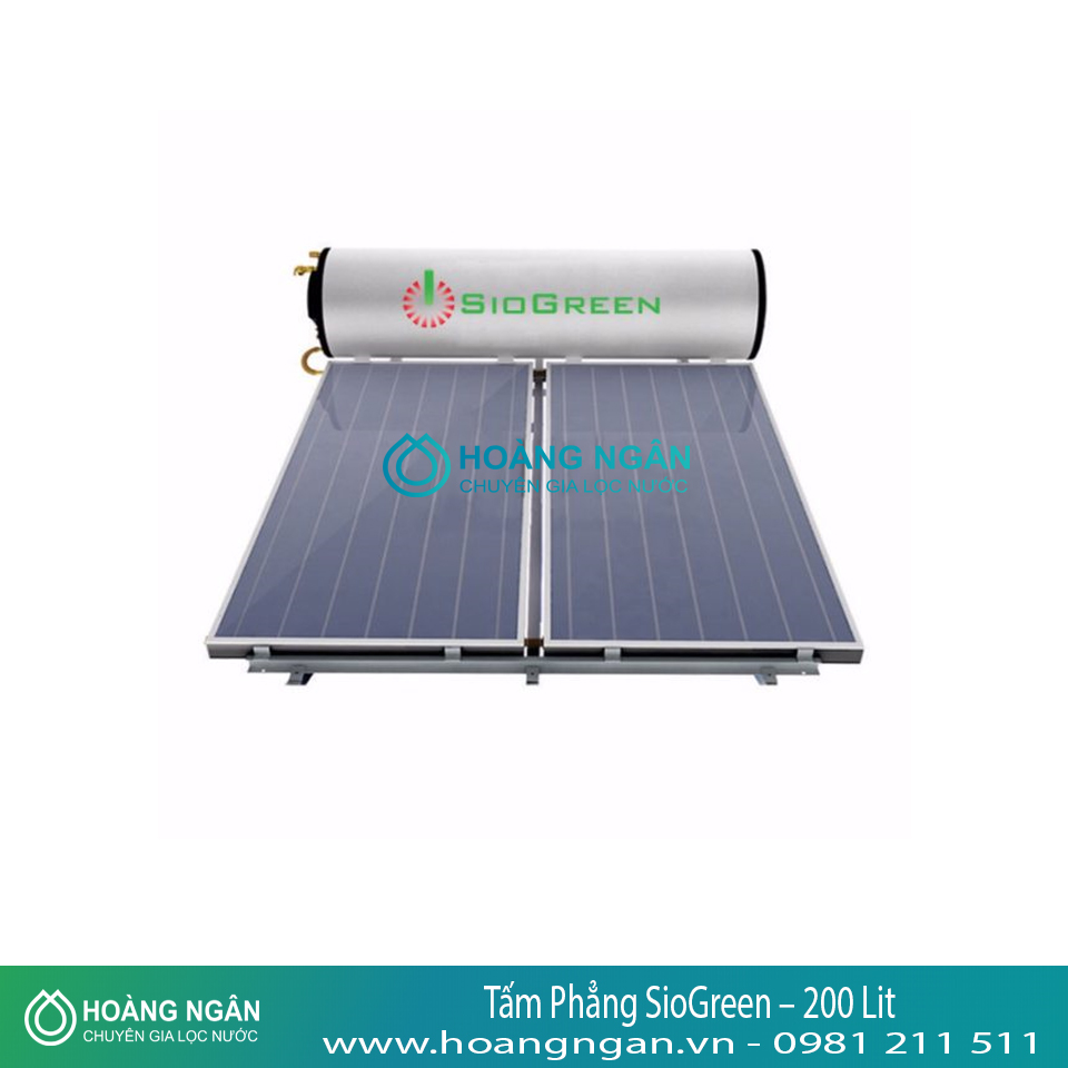 Máy Nước Nóng Năng Lượng Mặt Trời Tấm Phẳng SioGreen – 200 Lit Máy Nước Nóng Năng Lượng Mặt Trời Tấm Phẳng SioGreen – 200 Lit