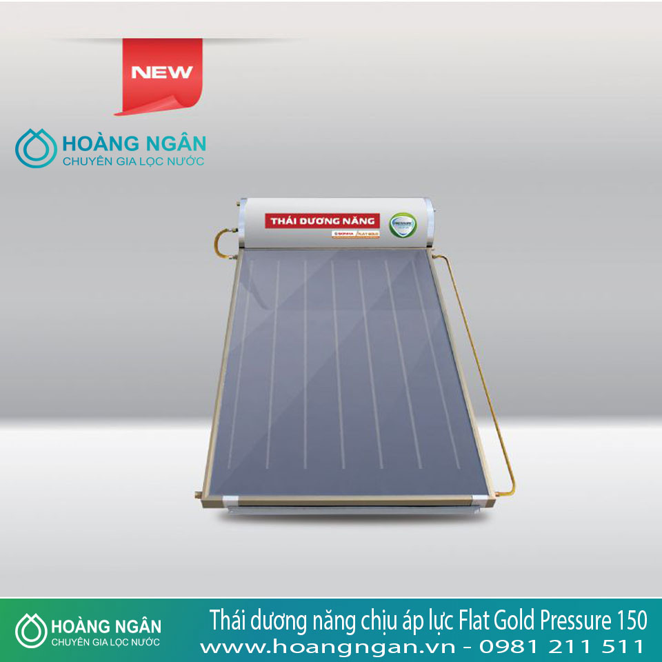 Thái dương năng chịu áp lực Flat Gold Pressure 150 Thái dương năng chịu áp lực Flat Gold Pressure 150