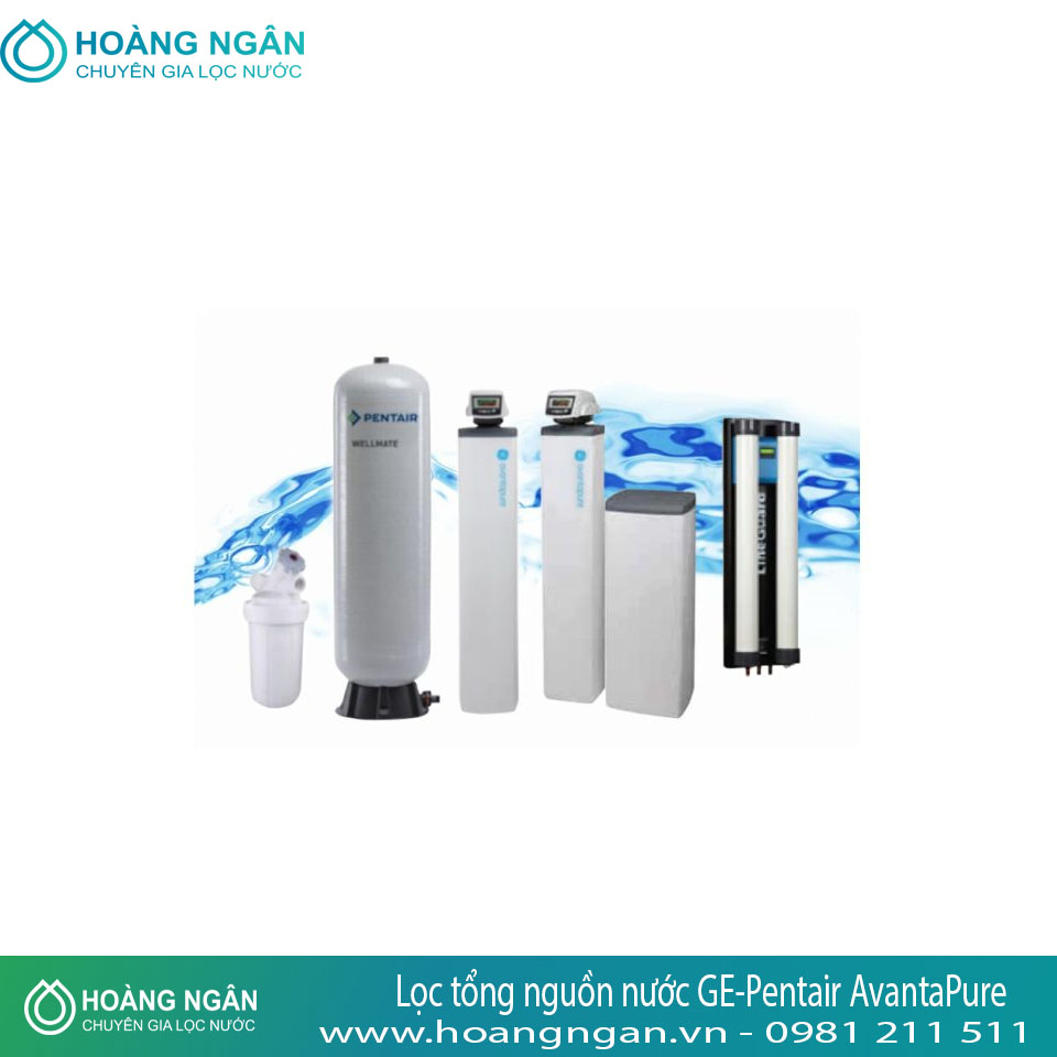 Hệ thống lọc tổng nguồn nước GE-Pentair AvantaPure Hệ thống lọc tổng nguồn nước GE-Pentair AvantaPure