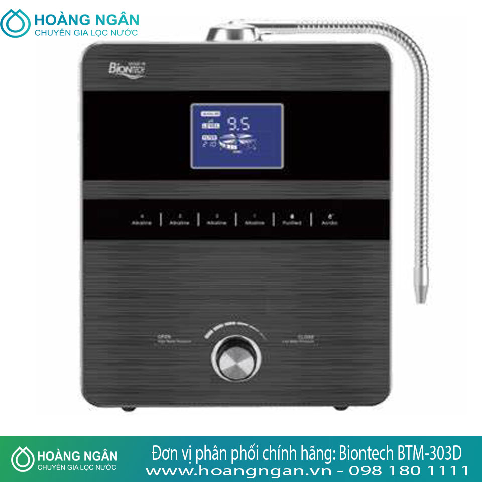 Máy điện giải ion kiềm Biontech BTM-303D Máy điện giải ion kiềm Biontech BTM-303D