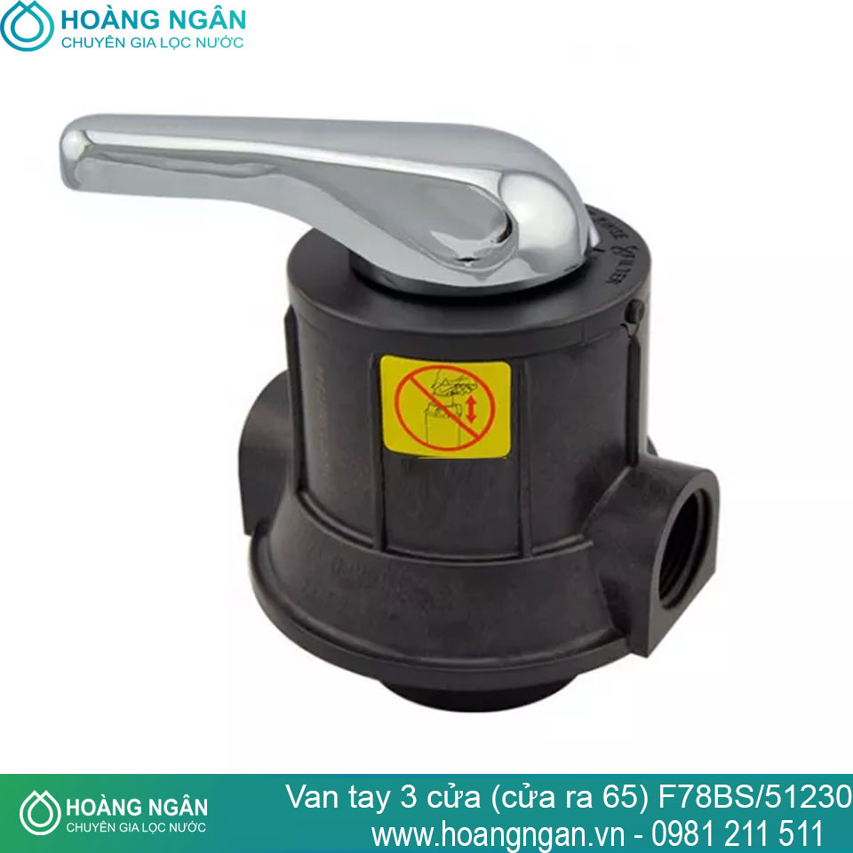 Van tay 3 cửa (cửa ra 65) F78BS/51230 Van tay 3 cửa (cửa ra 65) F78BS/51230