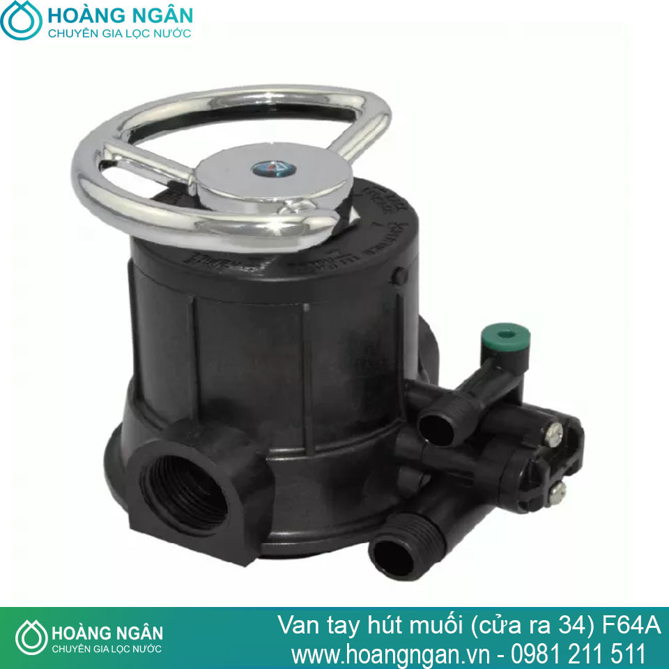 Van tay hút muối (cửa ra 34) F64A Van tay hút muối (cửa ra 34) F64A