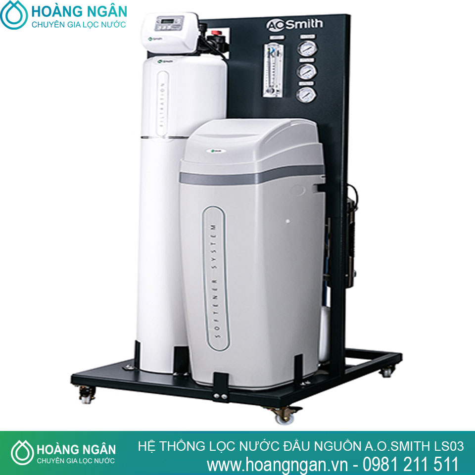 Hệ thống lọc nước đầu nguồn A.O.Smith LS03 Hệ thống lọc nước đầu nguồn A.O.Smith LS03