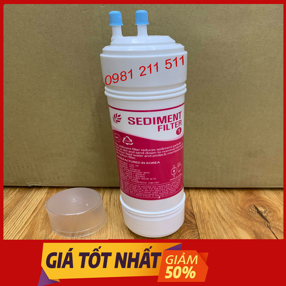 Lõi lọc số 1 Hàn Quốc Sediment dùng cho cây nóng lạnh Lõi lọc số 1 Hàn Quốc Sediment dùng cho cây nóng lạnh
