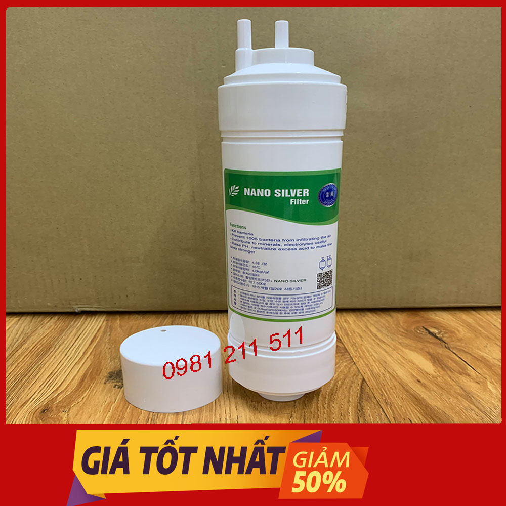 Lõi lọc nước số 6 Hàn Quốc Nano Siver loại A dùng cho cây nóng lạnh Lõi lọc nước số 6 Hàn Quốc Nano Siver loại A dùng cho cây nóng lạnh