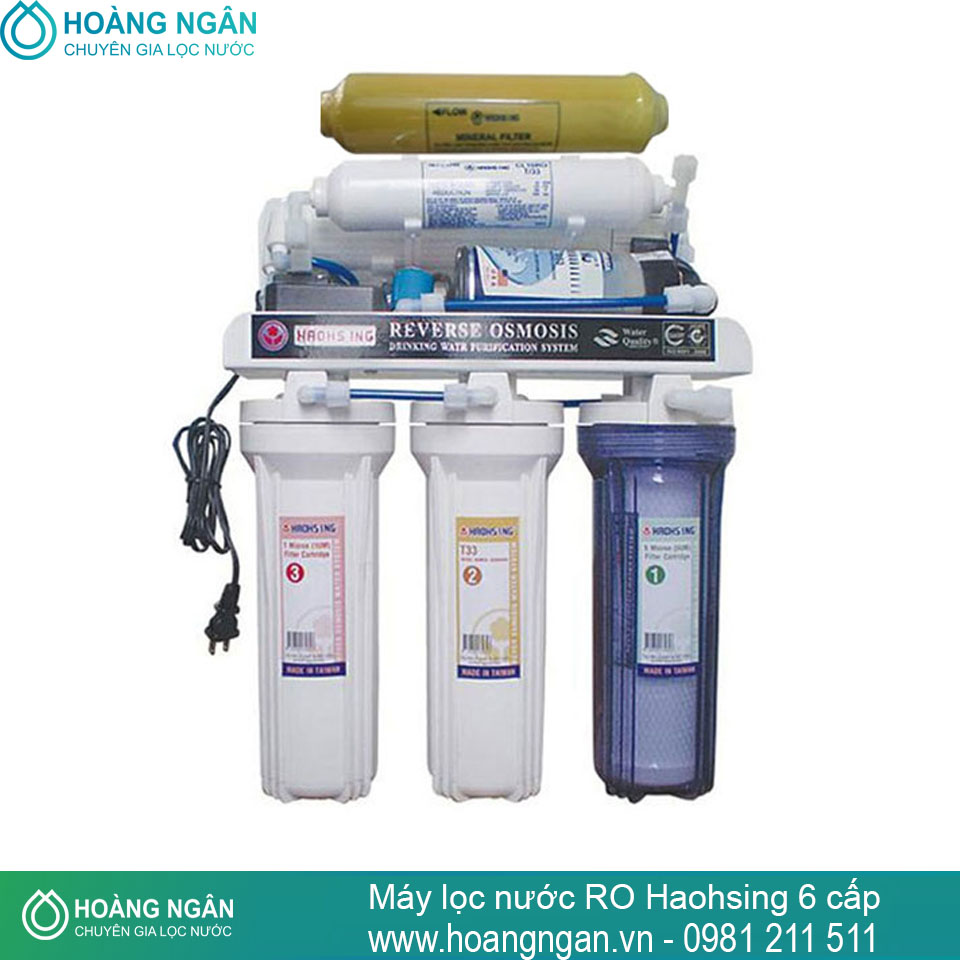 Máy lọc nước RO Haohsing 6 cấp không vỏ tủ Máy lọc nước RO Haohsing 6 cấp không vỏ tủ