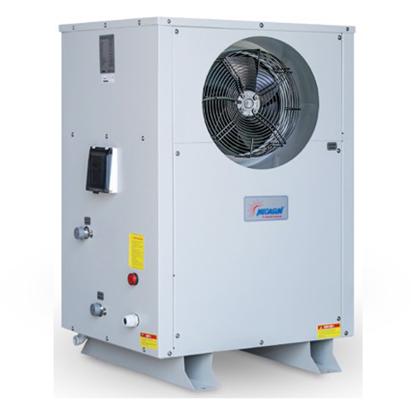 Bơm nhiệt tách rời làm nóng nước Megasun 3.5 KW - 1HP Bơm nhiệt tách rời làm nóng nước Megasun 3.5 KW - 1HP