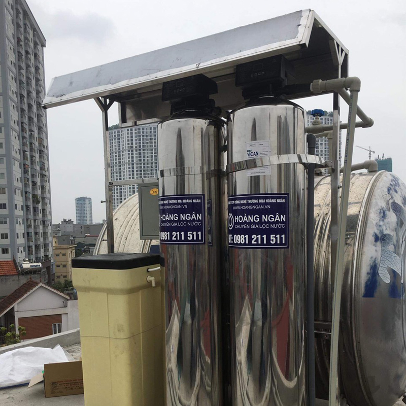 Thiết bị cột lọc nước tổng đầu nguồn toàn nhà INOX-02-A-CA Thiết bị cột lọc nước tổng đầu nguồn toàn nhà INOX-02-A-CA