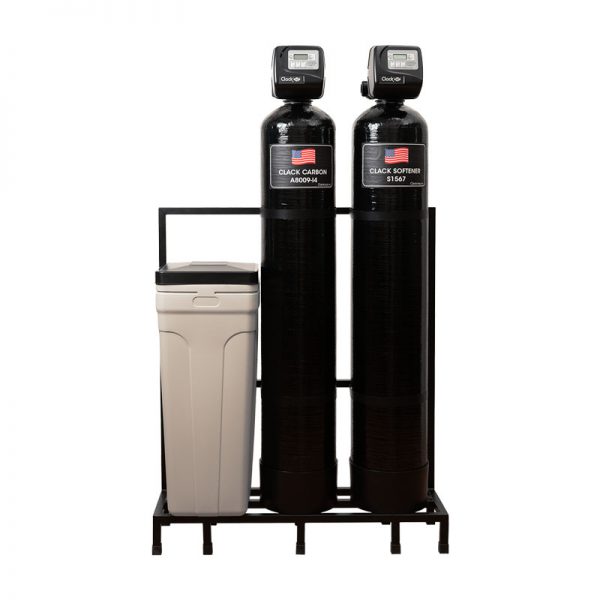 Bộ lọc thô nước đầu nguồn Clack WS02 black nhập khẩu USA Bộ lọc thô nước đầu nguồn Clack WS02 black nhập khẩu USA