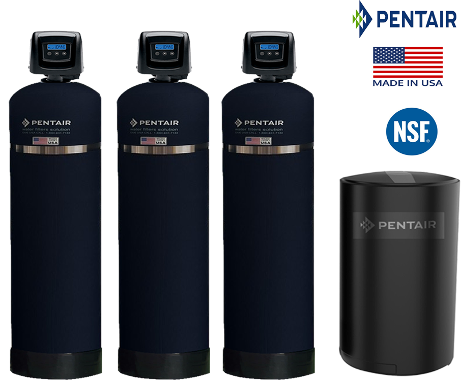 Thiết bị lọc nước tổng đầu nguồn toàn nhà nhập khẩu mỹ USA PENTAIR PA03 FLECK5800