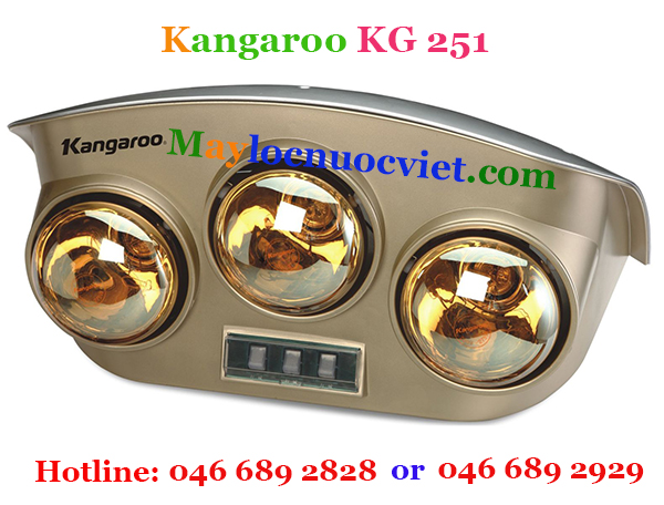Đèn sưởi nhà tắm Kangaroo KG251 Đèn sưởi nhà tắm Kangaroo KG251