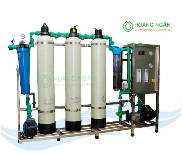 Dây chuyền lọc nước tinh khiết RO 125 lít/h Dây chuyền lọc nước tinh khiết RO 125 lít/h