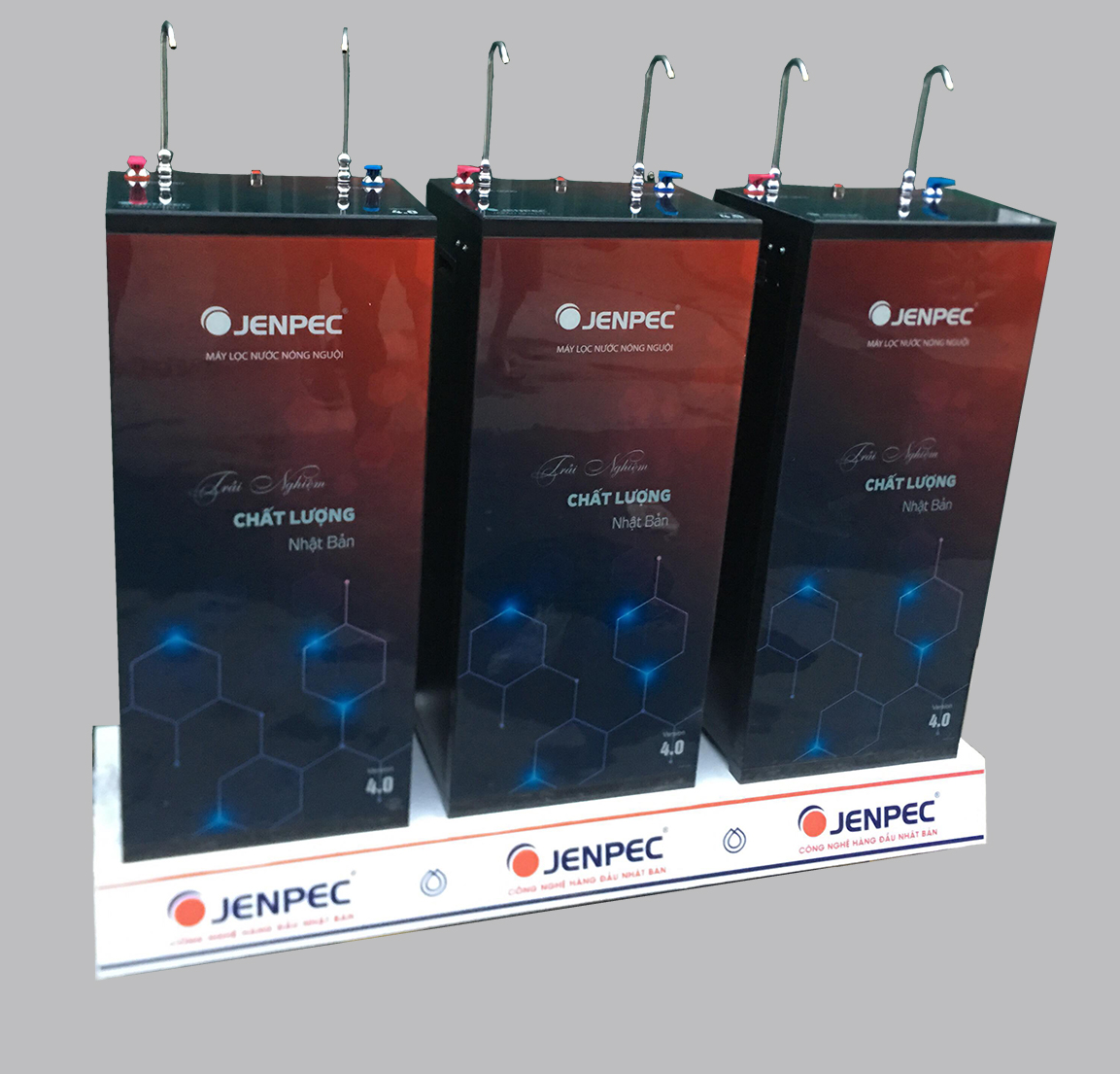 Máy lọc nước nóng lạnh Jenpec Mix 500A ( NÓNG - NGUỘI ) Máy lọc nước nóng lạnh Jenpec Mix 500A ( NÓNG - NGUỘI )