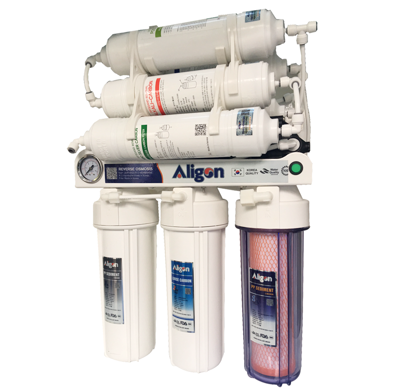 Máy lọc nước Ro Aligon A80-3C - 8 lõi không tủ Máy lọc nước Ro Aligon A80-3C - 8 lõi không tủ