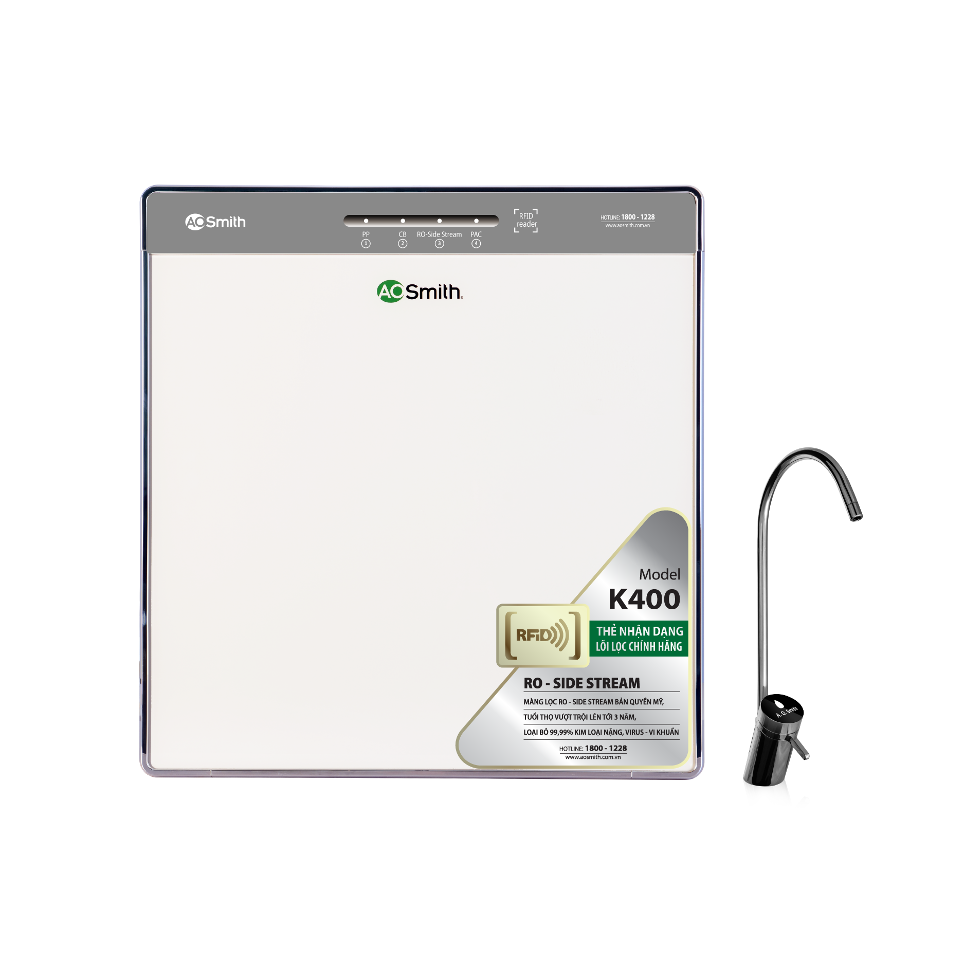 Máy lọc nước A.O.Smith K400