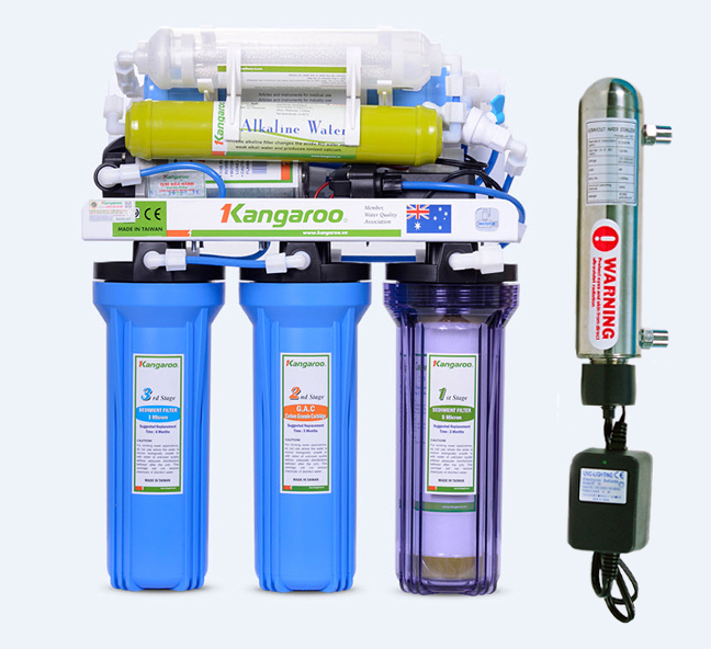 Máy lọc nước Kangaroo KG 104 UV không vỏ tủ Máy lọc nước Kangaroo KG 104 UV không vỏ tủ