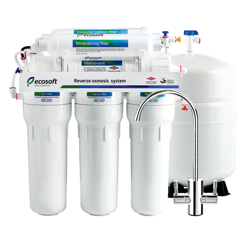 Máy lọc nước Ro Ecosoft vòi tay gạt đa năng Máy lọc nước Ro Ecosoft vòi tay gạt đa năng