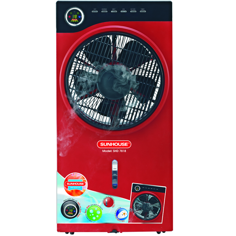 Quạt phun sương cao cap Sunhouse SHD7818 Quạt phun sương cao cap Sunhouse SHD7818