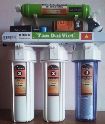 Máy lọc nước RO Tân Đại Việt 5 lõi - Phiên Bản Tiêu Chuẩn Máy lọc nước RO Tân Đại Việt 5 lõi - Phiên Bản Tiêu Chuẩn