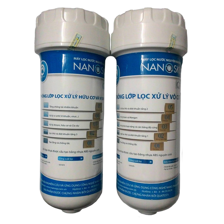 Thay thế Lõi lọc máy lọc nước Nanosky Thay thế Lõi lọc máy lọc nước Nanosky