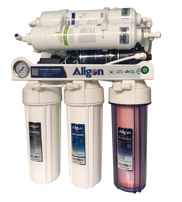 Máy lọc nước RO Aligon A60-3C - 6 lõi không tủ Máy lọc nước RO Aligon A60-3C - 6 lõi không tủ