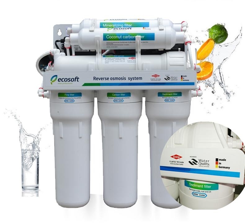 Máy lọc nước Ro Ecosoft 6 lõi lọc Máy lọc nước Ro Ecosoft 6 lõi lọc