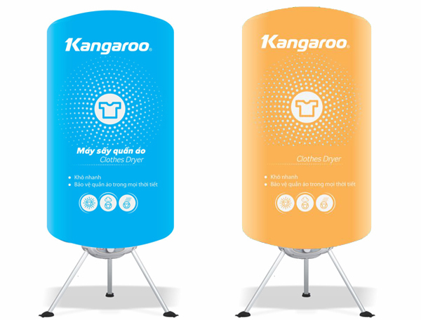 Máy sấy quần áo Kangaroo KG308 Máy sấy quần áo Kangaroo KG308