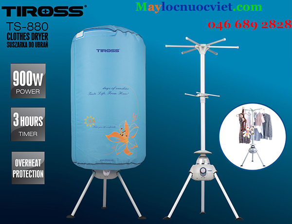 Máy sấy quần áo Tiross TS880 Máy sấy quần áo Tiross TS880
