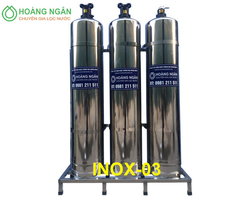 Thiết bị lọc nước tổng toàn nhà INOX-03 Thiết bị lọc nước tổng toàn nhà INOX-03