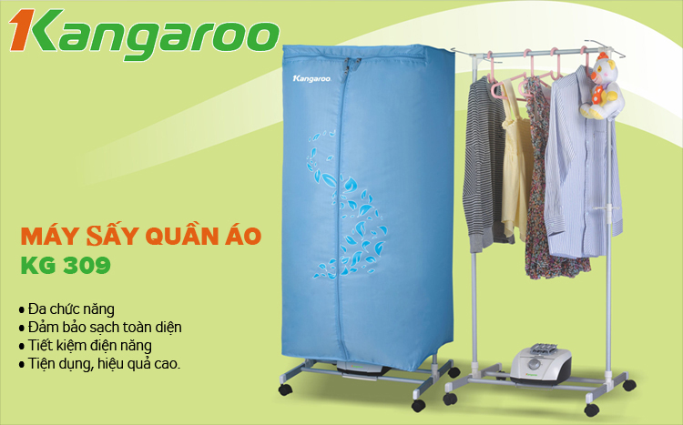 Máy sấy quần áo Kangaroo KG309 - 5
