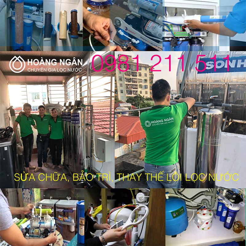 Báo giá dịch vụ sửa chữa và thay thế lõi lọc máy lọc nước Aosmith